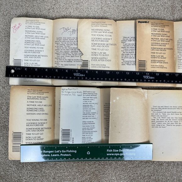 Complete Set Of 11 Lurlene McDaniel One Last Wish Series YA Teen Romance Bantam - Picture 6 of 15